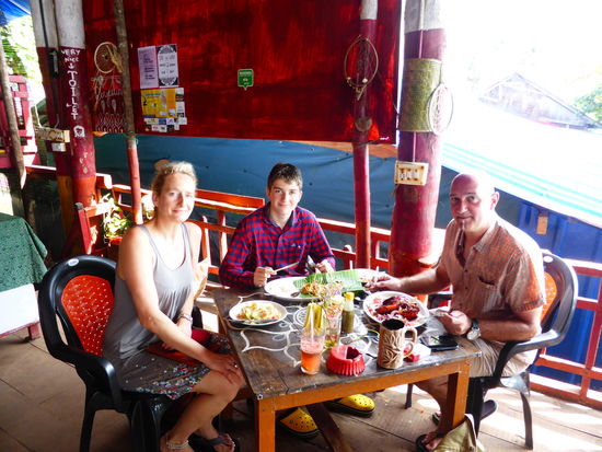 Mittagessen im Darjeeling Cafe