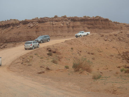 Teilweise ging es sehr eng zu auf der Off-Road-Piste