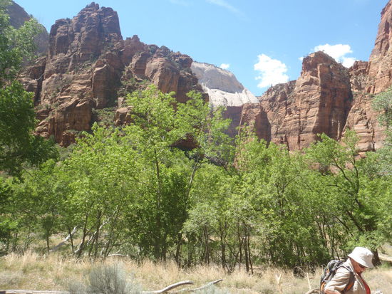 Unten erwartete uns ein traumhaftes Panorama