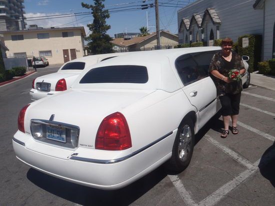 Zwei Wünsche wurden Eva erfüllt - Heiraten in Las Vegas und Fahrt in einer Stretch-Limousine.