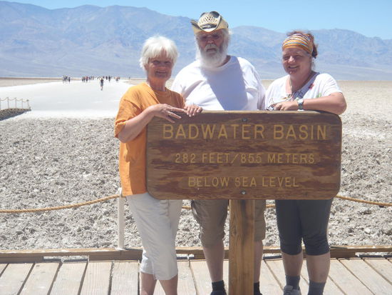 Kampferprobt stellen wir uns der Herausforderung des tiefsten Punktes der USA