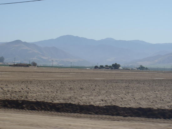 Auf dem HW 101 durch die "Californian Costal Range"