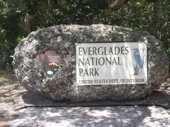 Einfahrt in den Nationalpark