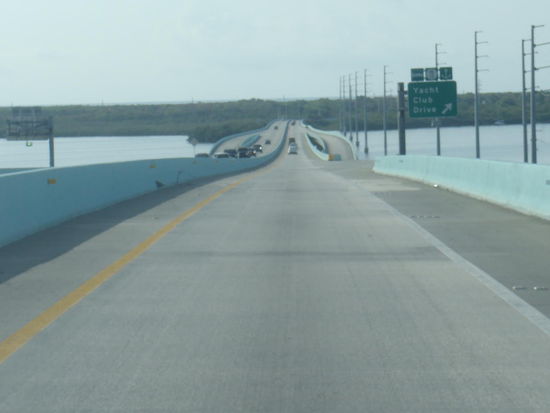 Auf zur Brückentour - Überfahrt nach Key Largo