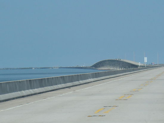 Auf der 7-Meilen-Bridge
