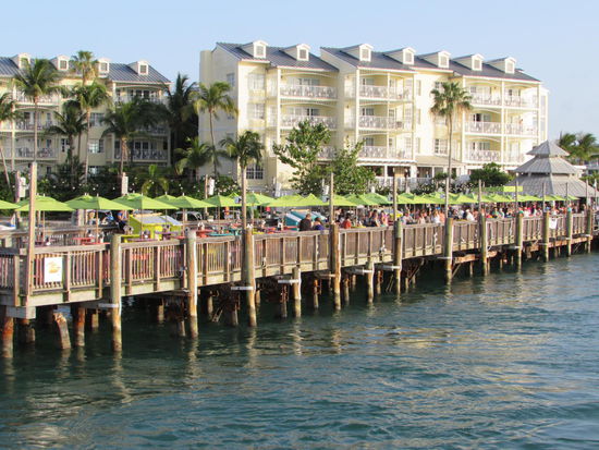 Sonnenuntergangspier in Key West