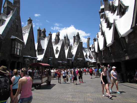Spaziergang in Hogsmeade
