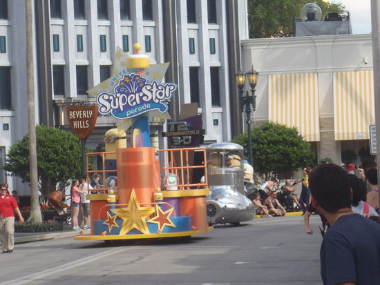 Die Parade mit Sponge Bob und seinen Freunden