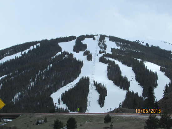 In Vail waren die Schilifte noch im Betrieb