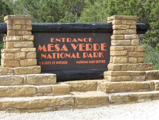 Einfahrt in den Nationalpark