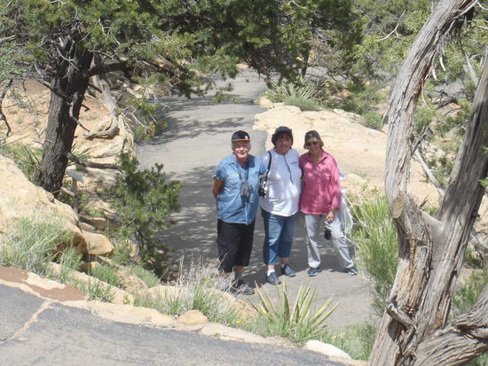 Meine Reisegruppe beim Aufstieg