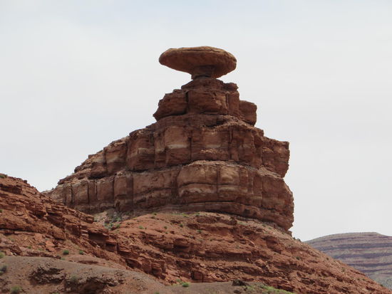 Versteinerter Mexikaner mit Hut