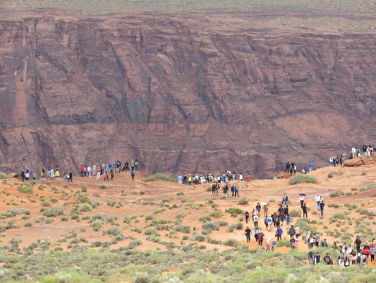 Der Besucherandrang war groß