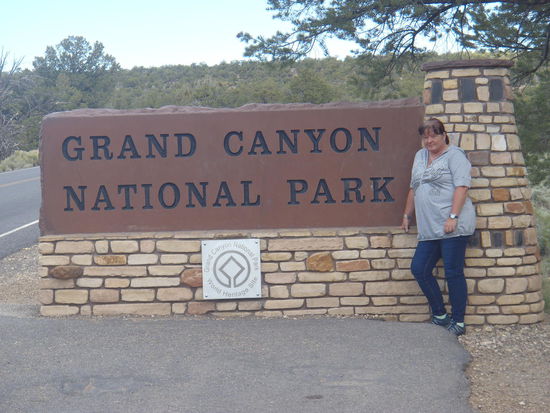 Einfahrt in den Nationalpark