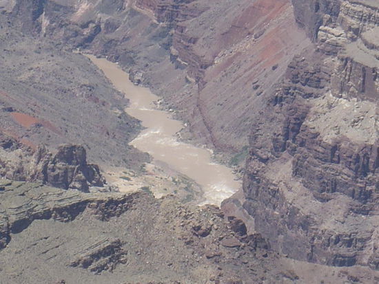Der Colorado River vom Grandview Point