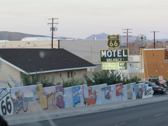 Route 66 Motel - ein Muß für jeden 66er Kämpfer