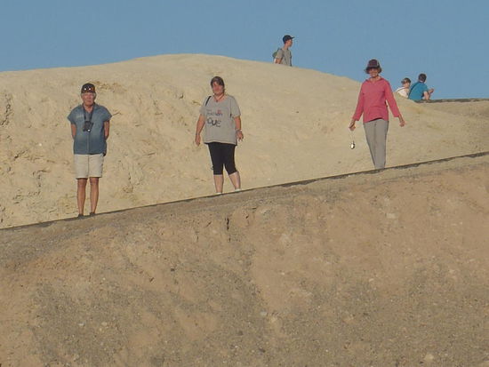 Abstieg vom Zabriskie Point