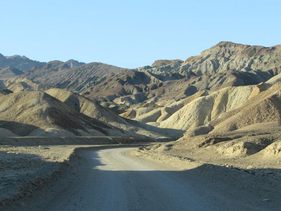 Hier mußten die schweren Wagen hoch