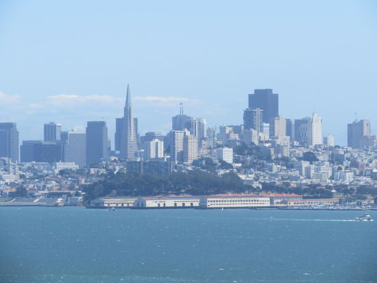 Skyline San Francisco mit Alcatraz