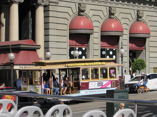 Cable Car am Union Square