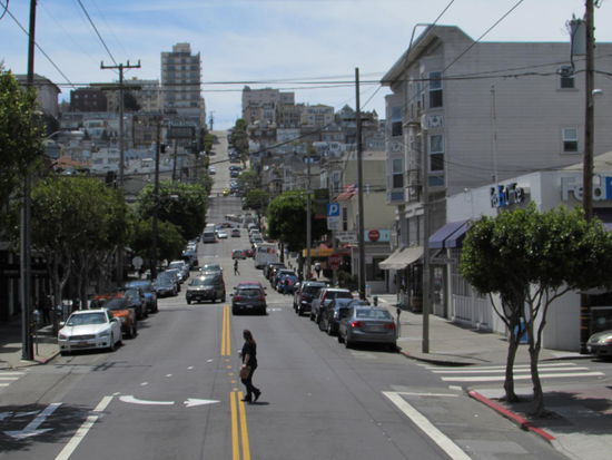 Auf der Lombard Street