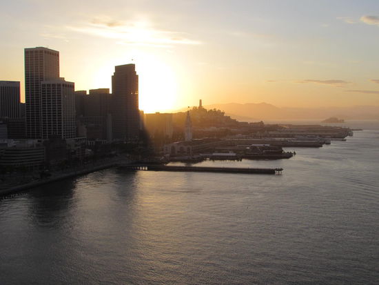 Sonnenuntergang in San Francisco