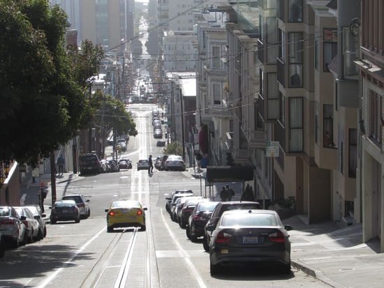 Unterwegs mit dem Car Richtung Union Square