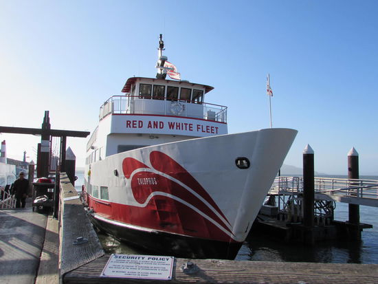 Unser Schiff für die Rundfahrt