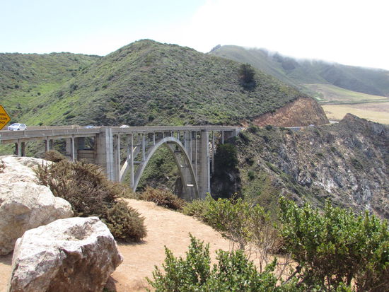 Die Bixby Bridge . errichtet 1932