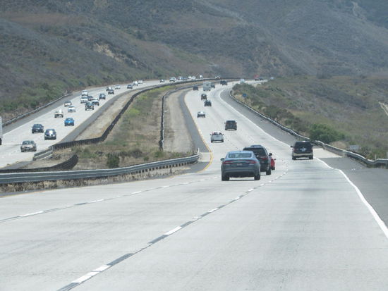 Auf dem HW 101 Richtung Thousand Oaks