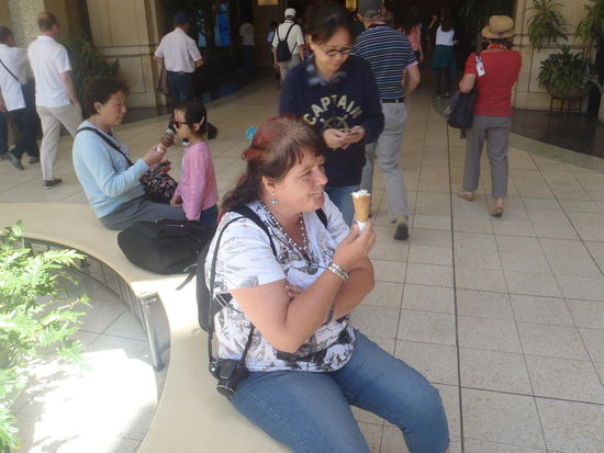 Das Eis am Walk of Fame schmeckt besonders