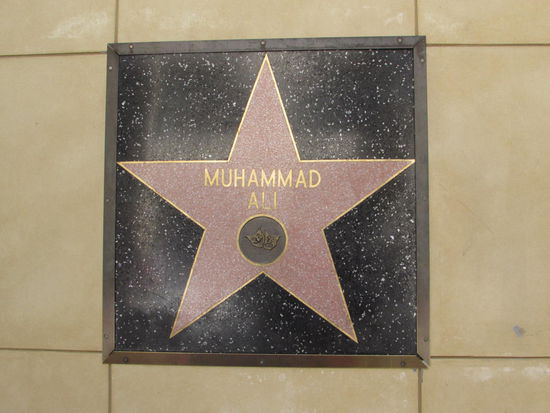 Der einzige Stern, der an der Wand hängt