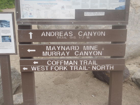 Wer die Wahl hat, nimmt den Andreas Canyon - ist der Schönere.