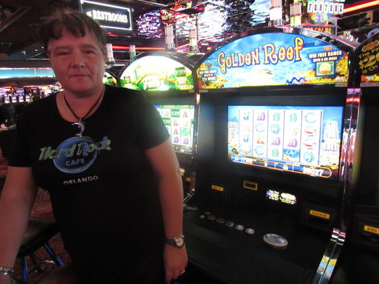 Eva's Glücksautomat von letzter Nacht - 400 USD gewonnen