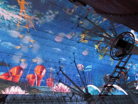 Lasershow in der Fremont Street