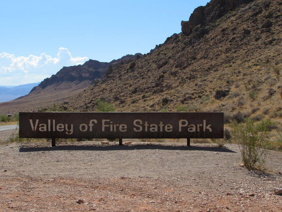 Nördlich von Las Vegas am Erholungsgebiet Lake Mead