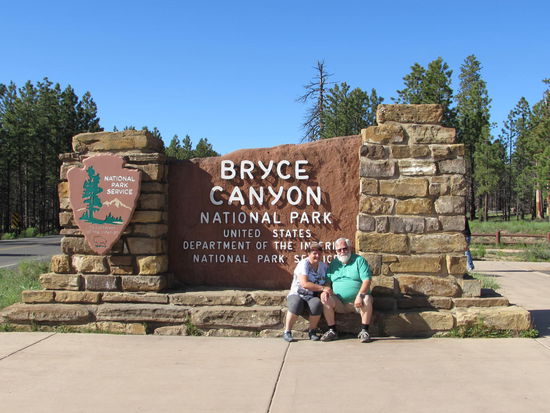 Nun schon zum dritten Male der Bryce Canyon - ein Muß auf jeder Tour