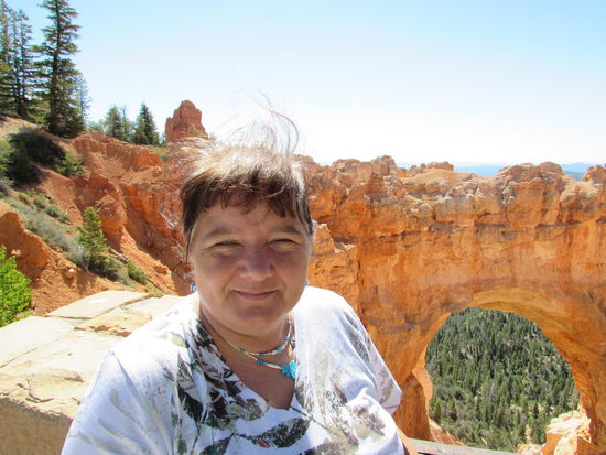 Eva und die Natural Bridge