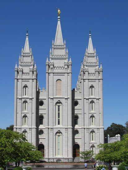Der Tempel in Salt Lake City