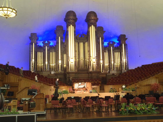 Orgel im Tabernacle