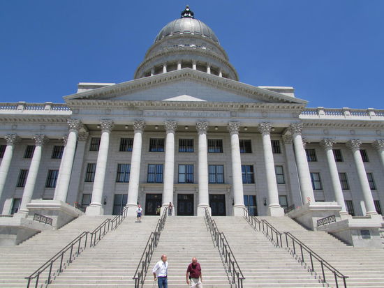Außenstiege zum Capitol