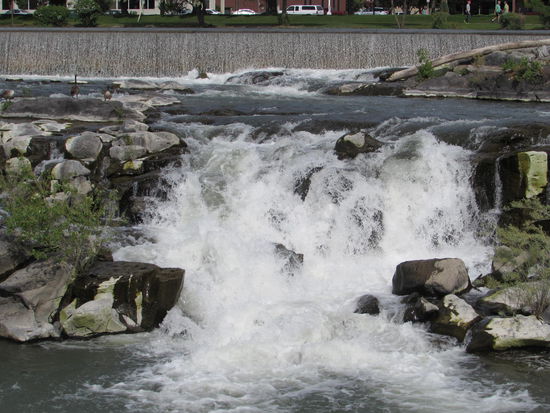 Die wilden Fälle des Snake Rivers