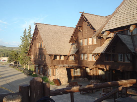 Old Faithfull Inn - unser Quartier für drei Tage