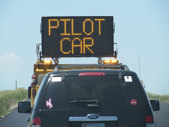 Zur Verbesserung des Fahrstils wieder ein Pilot Car