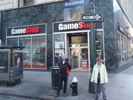 Fini und Hugo am Broadway