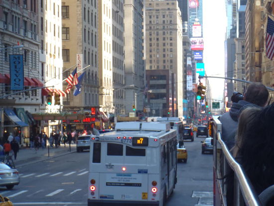 7th Avenue Richtung Time Square