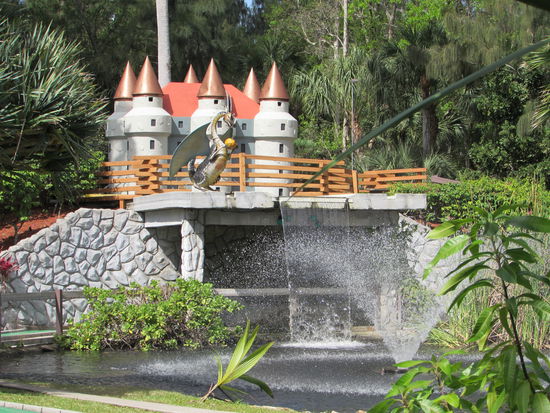 Auf ins Schloss zum Golfen