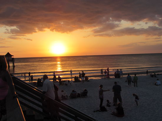 Sonnenuntergang am Mexikanischen Golf