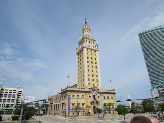 Der Freedom Tower unweit unseres Hotels