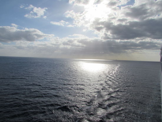 Wieder auf hoher See - Kurs auf Nassau